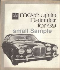 Retro Car Ad Posters - Dainler Sovereign 1968 - The Nostalgia Store